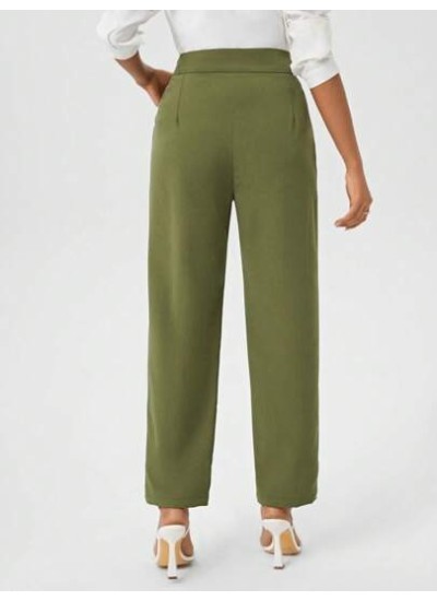 Clasi Ladies Solid Color Straight Leg Pants - Choose Your Size