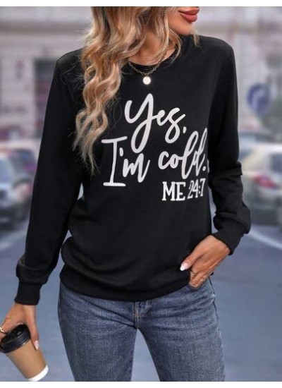 LUNE Slogan Graphic Sweatshirt - Choose Your Size