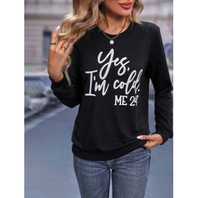 LUNE Slogan Graphic Sweatshirt - Choose Your Size