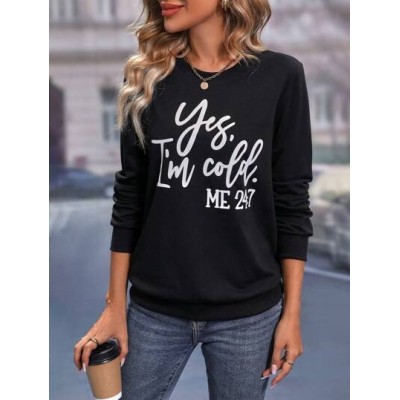 LUNE Slogan Graphic Sweatshirt - Choose Your Size