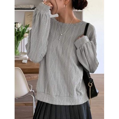 Cut Out Front Drop Shoulder Sweatshirt - Choose Your Size