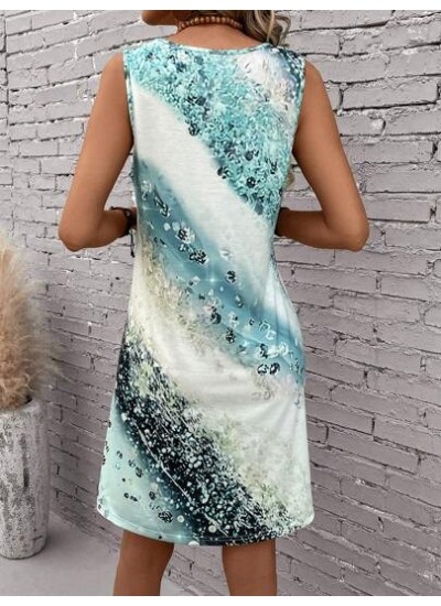 Graphic Print Tank Dress - Choose Your Size