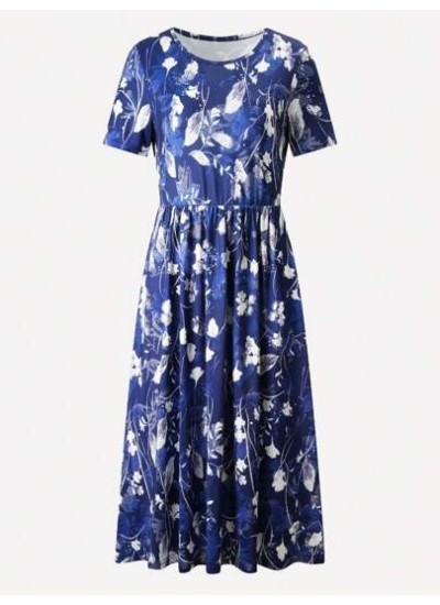 LUNE Floral Print Women.s Dress - Choose Your Size