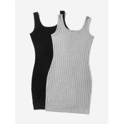 EZwear Knitted Monochrome Women.s Dress - Choose Your Size