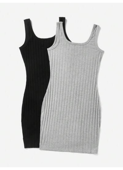 EZwear Knitted Monochrome Women.s Dress - Choose Your Size