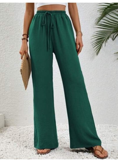 LUNE Knot Waist Wide Leg Pants - Choose Your Size