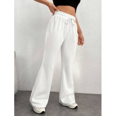 EZwear Drawstring Waist Flare Leg Sweatpants - Choose Your Size