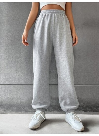 EZwear Solid Elastic Waist Sweatpants - Choose Your Size