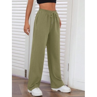 EZwear Drawstring Waist Slant Pocket Sweatpants - Choose Your Size