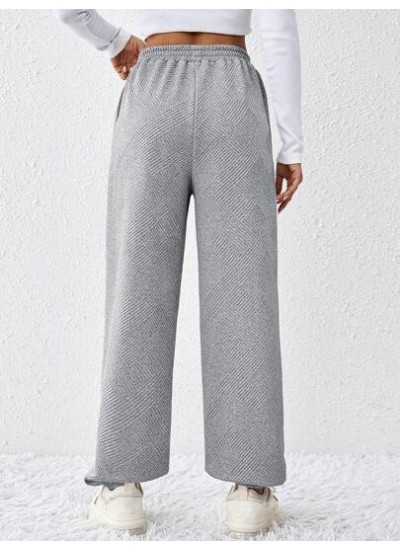 Essnce Women.s Solid Color Elastic Waist Cuffed Jogger Pants - Choose Your Size