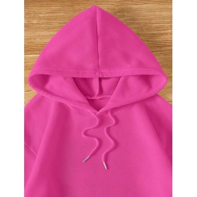 EZwear Kangaroo Pocket Drawstring Thermal Lined Hoodie - Choose Your Size