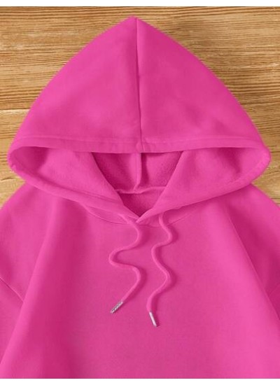 EZwear Kangaroo Pocket Drawstring Thermal Lined Hoodie - Choose Your Size