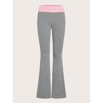 MOD Colorblock Flare Leg Pants - Choose Your Size