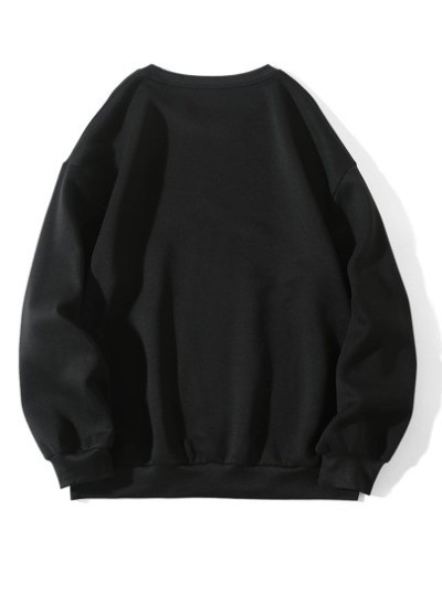 EZwear Solid Drop Shoulder Sweatshirt - Choose Your Size