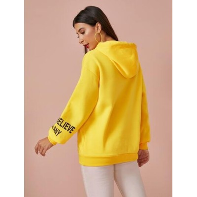 Unity Slogan Graphic Kangaroo Pocket Hoodie - Choose Your Size