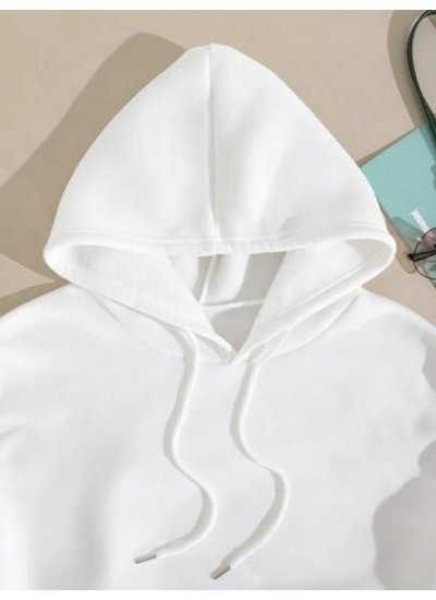 EZwear Solid Kangaroo Pocket Hoodie - Choose Your Size