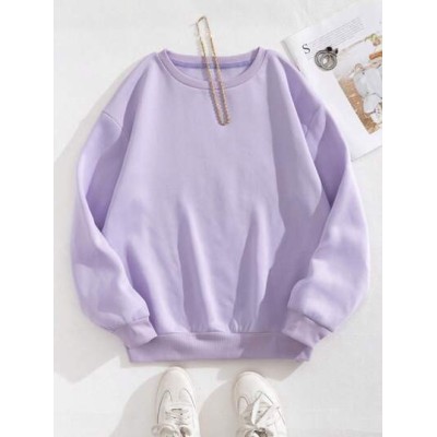 EZwear Ladies. Solid Color Fleece Sweatshirt - Choose Your Size