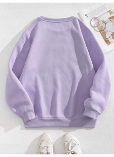 EZwear Ladies. Solid Color Fleece Sweatshirt - Choose Your Size