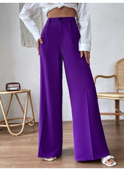 Privé Seam Detail Wide Leg Pants - Choose Your Size