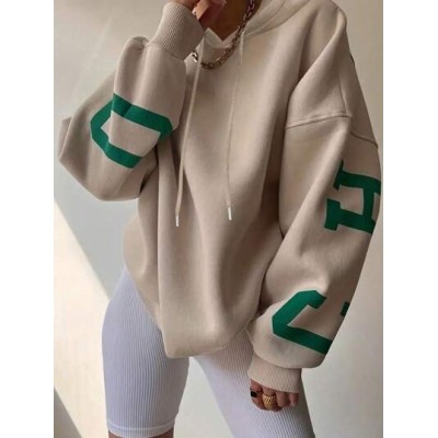 EZwear Short Length Hoodie With Text Print - Choose Your Size