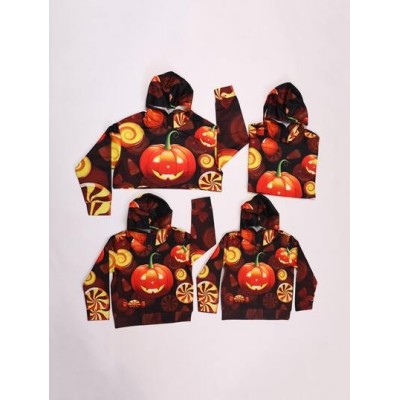 Unity 1pc Halloween Pumpkin Hoodie - Choose Your Size