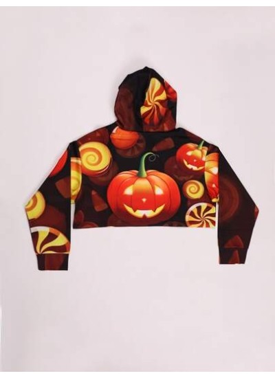 Unity 1pc Halloween Pumpkin Hoodie - Choose Your Size