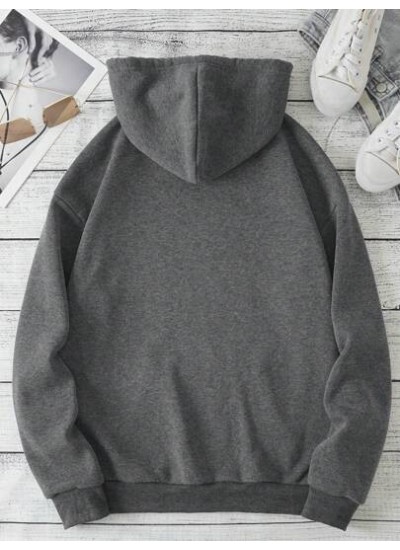 EZwear Kangaroo Pocket Drawstring Thermal Lined Hoodie - Choose Your Size