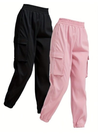 Essnce Women.s Cargo Pants (2 Pieces) - Choose Your Size