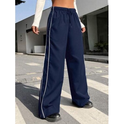 Coolane High Waist Seam Detail Wide Leg Pants - Choose Your Size