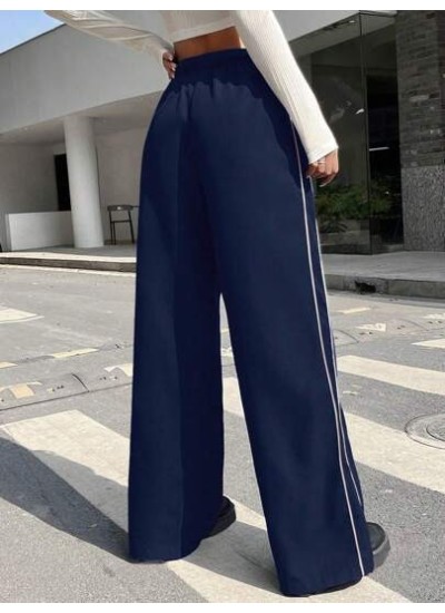 Coolane High Waist Seam Detail Wide Leg Pants - Choose Your Size