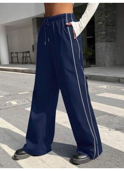 Coolane High Waist Seam Detail Wide Leg Pants - Choose Your Size