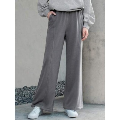 Dark Gray Wide-leg Sweatpants - Choose Your Size