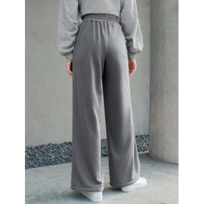 Dark Gray Wide-leg Sweatpants - Choose Your Size