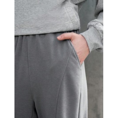 Dark Gray Wide-leg Sweatpants - Choose Your Size