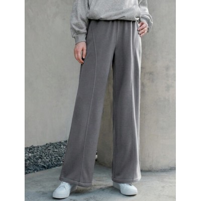 Dark Gray Wide-leg Sweatpants - Choose Your Size