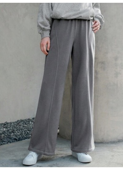 Dark Gray Wide-leg Sweatpants - Choose Your Size