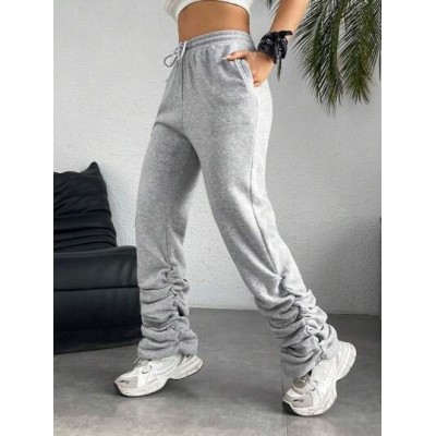 EZwear Side Pocket Hem Drawstring Sweatpants - Choose Your Size