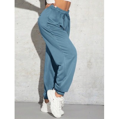 SXY Women.s Back Printed Tapered Sweatpants - Choose Your Size