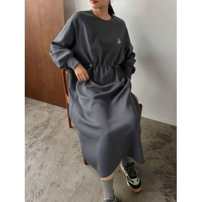 Women.s Drawstring Waist Raglan Sleeve Sweatshirt - Choose Your Size