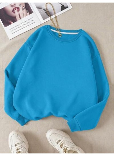 EZwear Solid Thermal Lined Sweatshirt - Choose Your Size