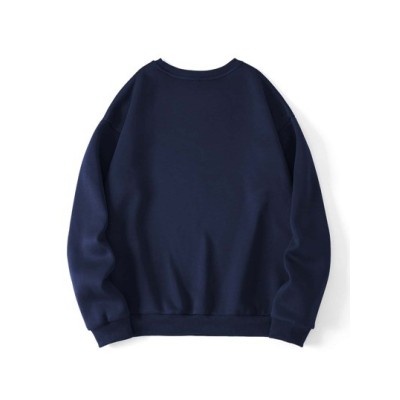 EZwear Solid Round Neck Thermal Lined Sweatshirt - Choose Your Size