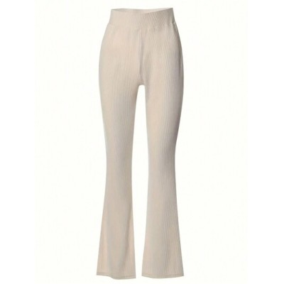 EZwear Women.s Ribbed Flare Pants - Choose Your Size