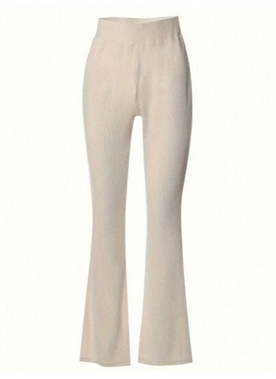 EZwear Women.s Ribbed Flare Pants - Choose Your Size