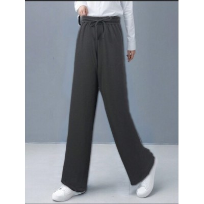 Unity Loose Fit Drawstring Waist Straight Leg Pants - Choose Your Size