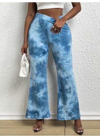 Slayr Tie Dye Flare Leg Sweatpants - Choose Your Size