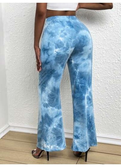 Slayr Tie Dye Flare Leg Sweatpants - Choose Your Size