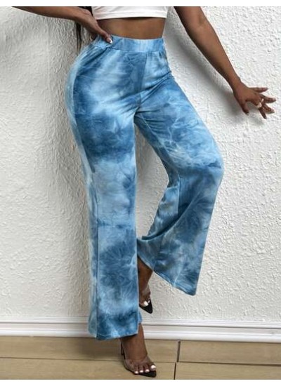 Slayr Tie Dye Flare Leg Sweatpants - Choose Your Size