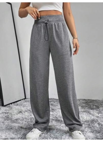 Essnce Ladies. Solid Color Drawstring Waist Sweatpants - Choose Your Size