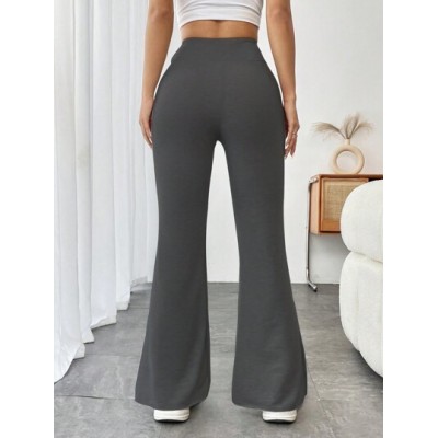 EZwear Casual And Fashionable Flared Trousers/Pants That Can Be Paired Well Wit