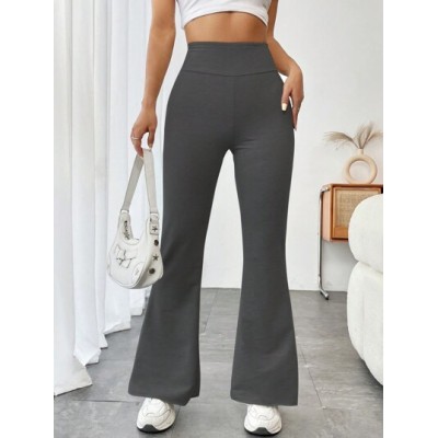 EZwear Casual And Fashionable Flared Trousers/Pants That Can Be Paired Well Wit